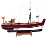 Διακοσμητικό Καίκι ξύλινο 32cm