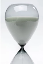 Κλεψύδρα Timer Μαύρη 9,2x9,2x25 εκ.