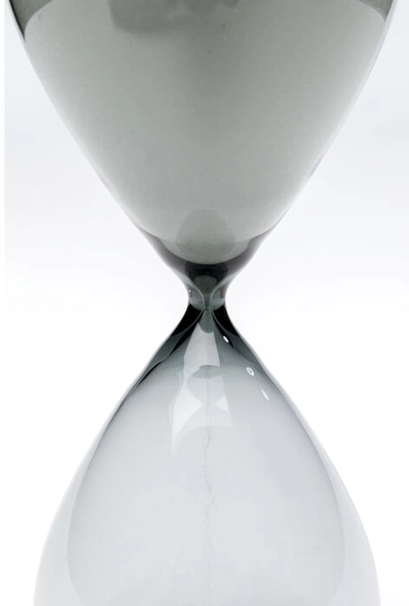 Κλεψύδρα Timer Μαύρη 9,2x9,2x25 εκ.