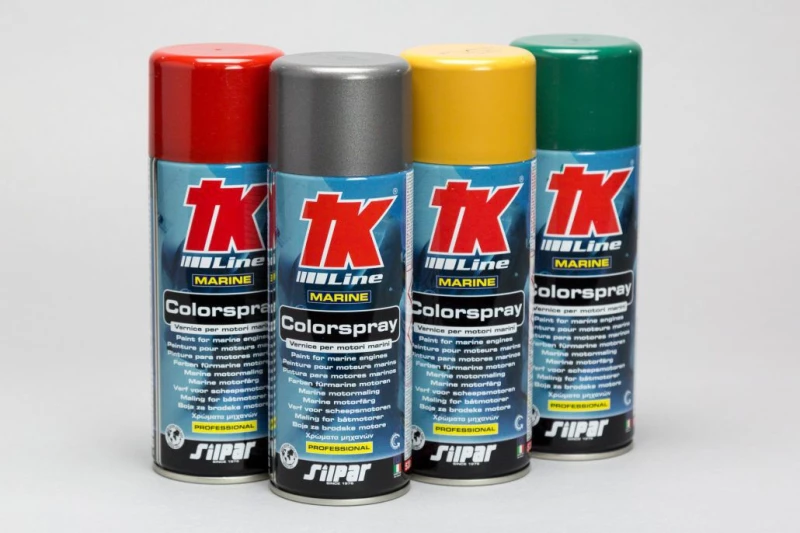 Silpar TK Χρώματα Μηχανών Σε Σπρέι Colorspray 400ml - Suzuki Nebular Black 2017