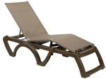 Bali ξαπλώστρα 205x70x38 ΚΑΦΕ-TAUPE