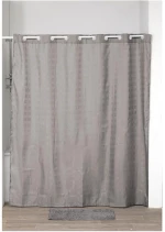 Κουρτίνα μπάνιου Polyester 180Χ200 αν.καφε