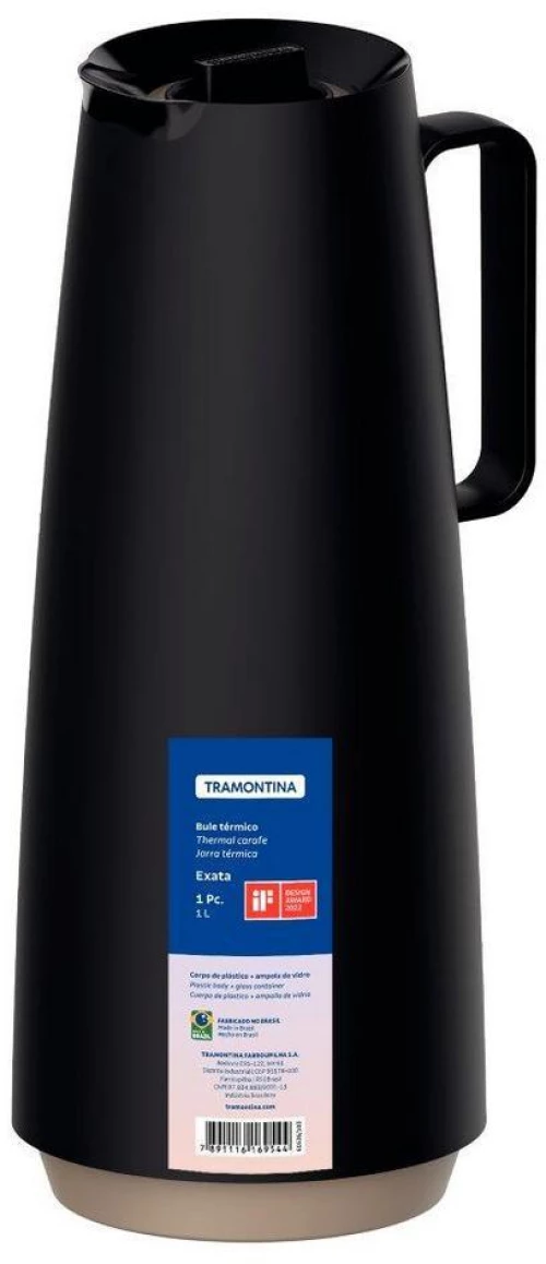 ΘΕΡΜΟΣ 1,0lt EXATA 61636/103-BLACK - TRAMONTINA