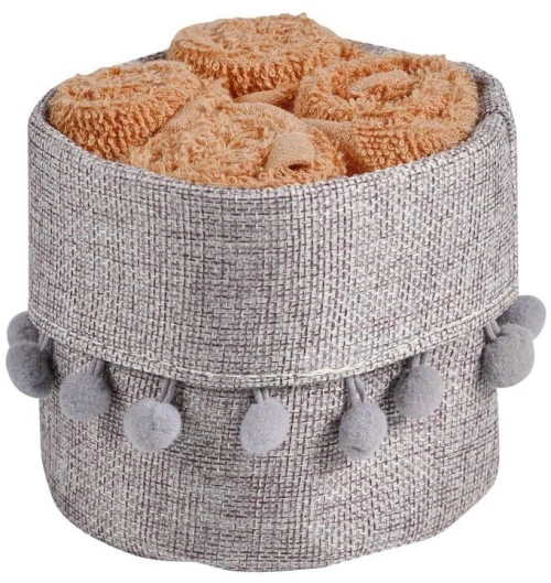 DAS HOME ΣΕΤ ΠΕΤΣΕΤΕΣ 4ΤΕΜΑΧΙΩΝ SOFT 4013 TERACOTTA