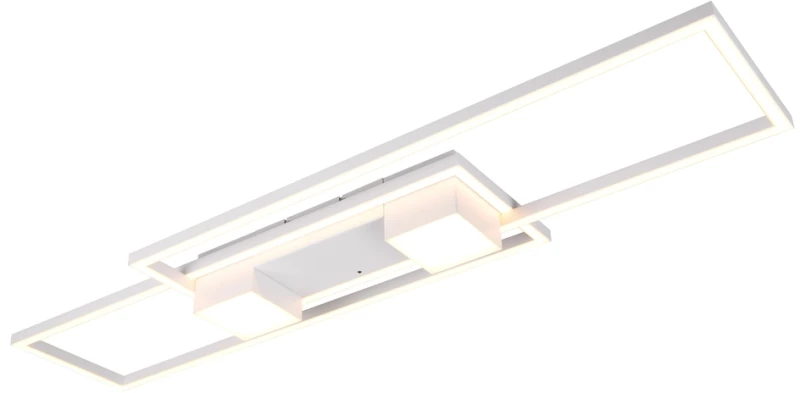 Φωτιστικό Οροφής Trio Lighting ALBANY 647710431 Λευκό Ματ (White Mat) 2700 - 6500K
