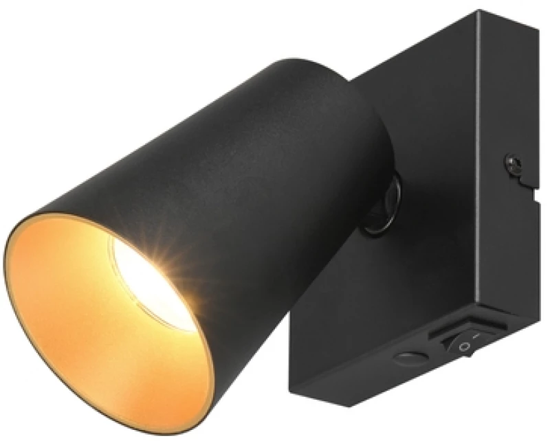 Φωτιστικό Σποτ Trio Lighting SHARP 817170132 Μαύρο Ματ (Black Mat)