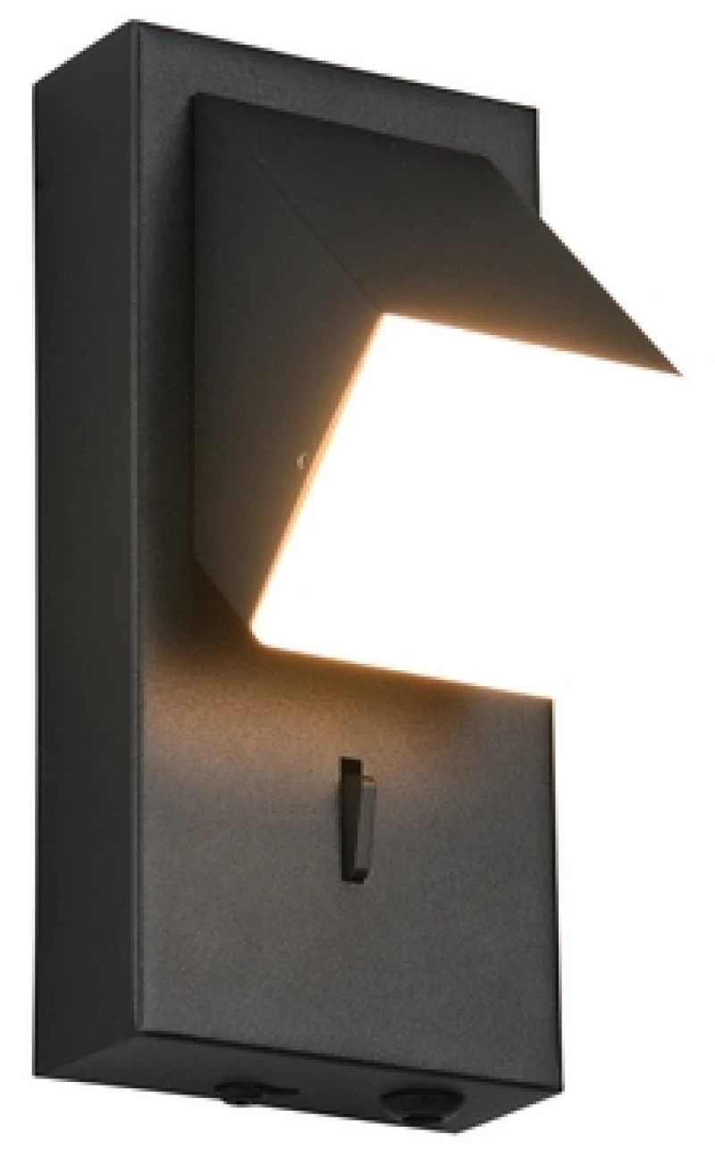 Φωτιστικό Επίτοιχο Trio Lighting RAGLAN 248570132 Μαύρο Ματ (Black Mat) 3000K
