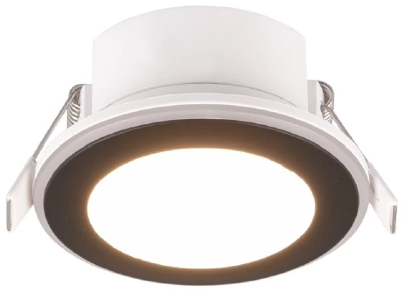 Φωτιστικό Χωνευτό Trio Lighting ARGUS 653610132 Μαύρο Ματ (Black Mat) 3000K