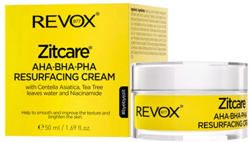 Revox Zitcare AHA-BHA-PHA Αναπλαστική Κρέμα Προσώπου 50ml
