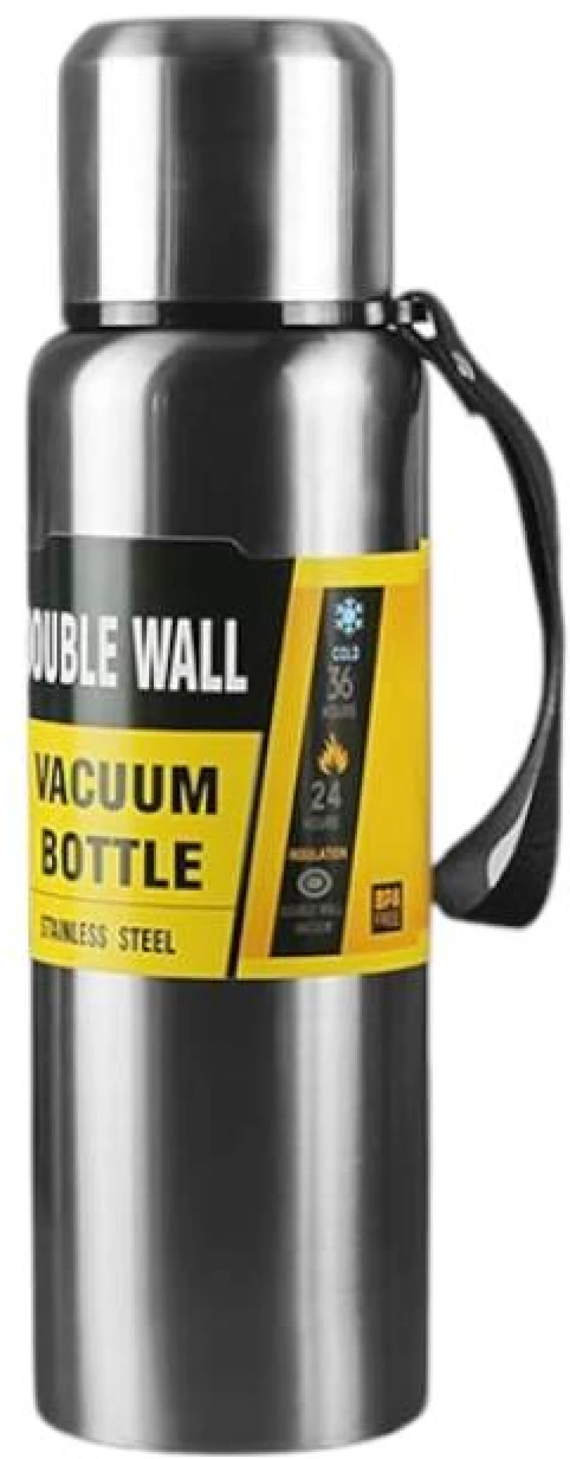 Φορητό παγούρι-θερμός - 1000ml - 123781 - Silver