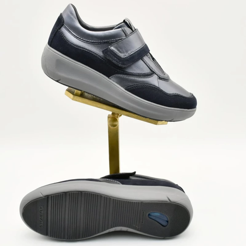 Sneakers Γυναικεία Stonefly 221576 COZ Rock 31 σε μπλε δέρμα
