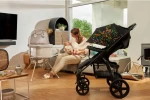 Lionelo Malin Evo Πτυσσόμενο Λίκνο 3 σε 1 Beige Natural