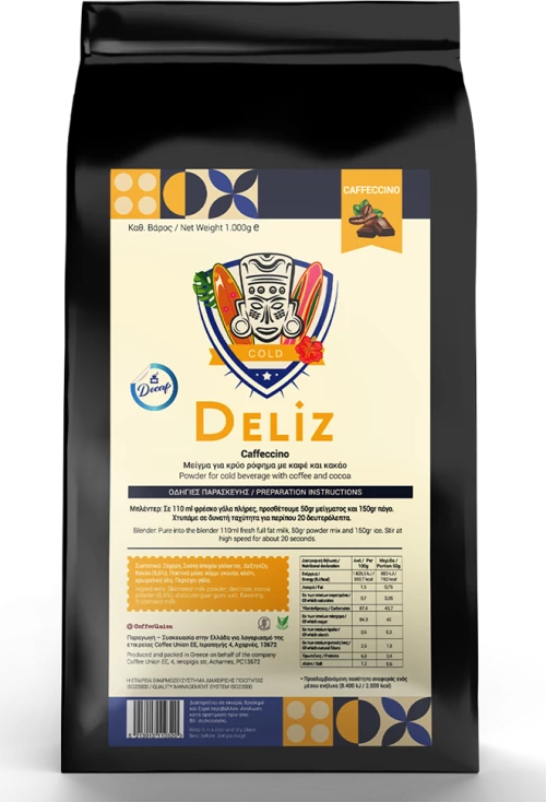 Deliz Caffeccino 1Kgr