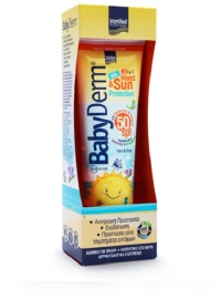 INTERMED babyderm kids 3 in 1 insect & sun protection spf50 300ml