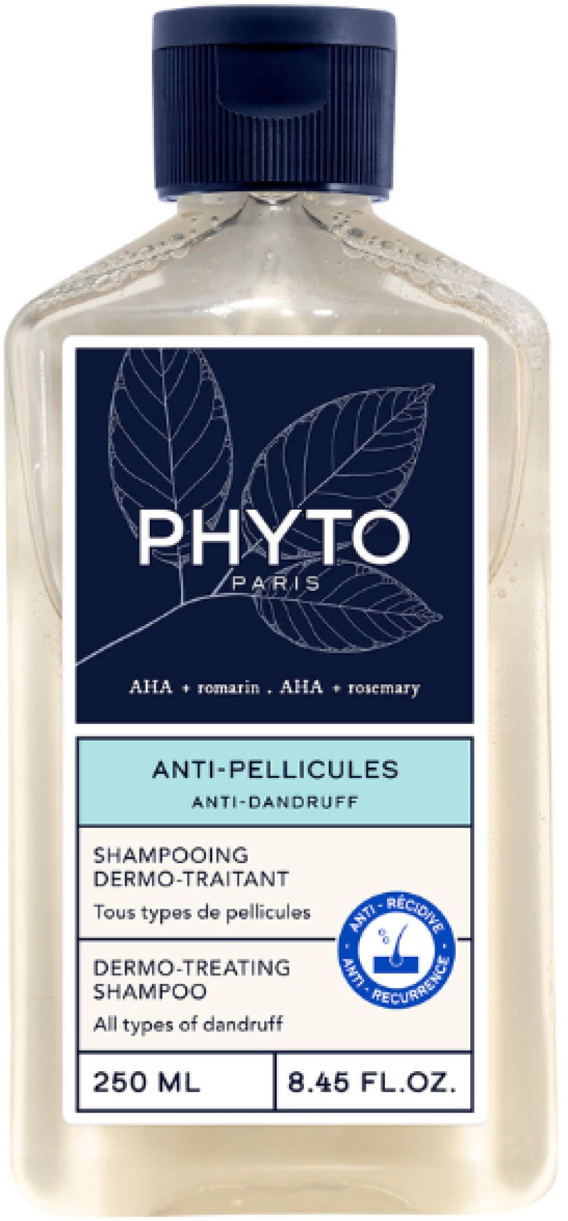 PHYTO anti pellicules dermo treating shampoo 250ml