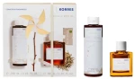 KORRES promo eau de toilette white tea 50ml & αφρόλουτρο white tea 250ml