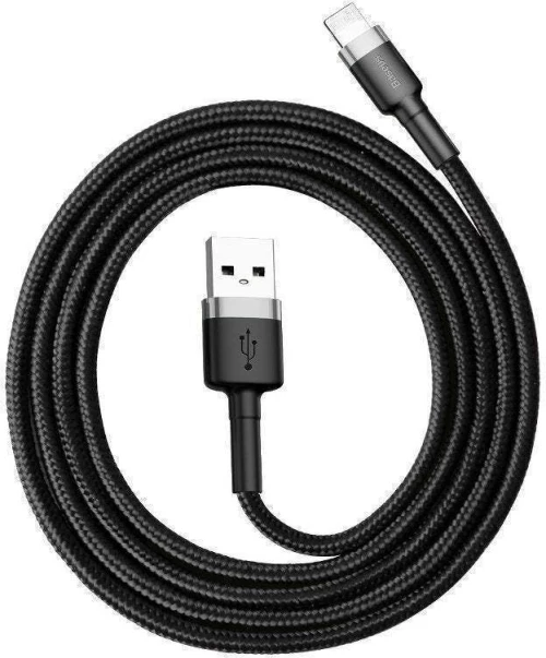 Baseus Cafule USB-A to Lightning Cable Γκρι 2m