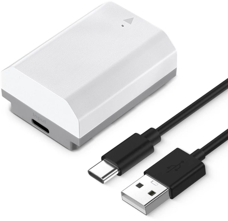 K&F Concept NP-FZ100 2600mAh Battery With Type-C Fast Charging, Compatible with Sony (KF28.0034)