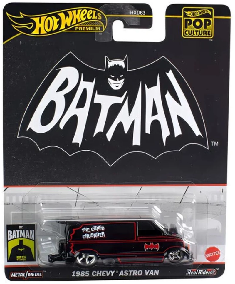 Mattel Hot Wheels Premium® Pop Culture: Batman - 1985 Chevy Astro Van (HVJ48)