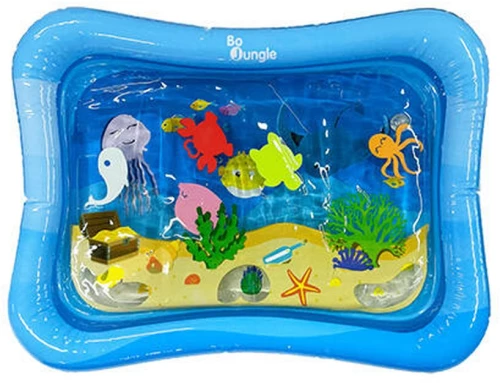 Bo Jungle Watermat Sea Friends Βρεφικό Φουσκωτό Εκπαιδευτικό Στρωματάκι Νερού Μπλε 0+Μ B.900720