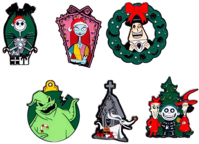 Funko Loungefly: Walt Disney - Nightmare Before Christmas Seasonal  Blind Box Enamel Pins