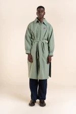 Flotte Αδιάβροχη Καμπαρντίνα Unisex-Trenchcoat Madeleine Vert Sauge