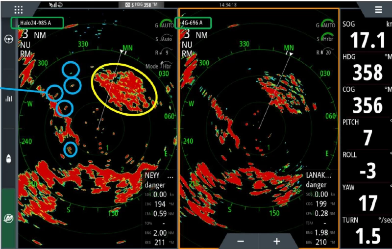 Lowrance Halo 24 Radar