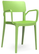 Boom πολυθρόνα polypropylene ΠΡΑΣΙΝΟ 60x54x80
