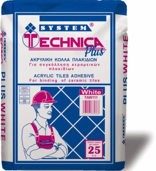 Ακρυλική Κόλλα Πλακιδίων Plus Technica