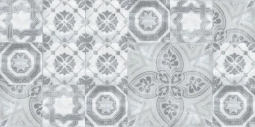 Πλακάκι Heritage 30x60 Γκρι Ματ Decor Patchwork