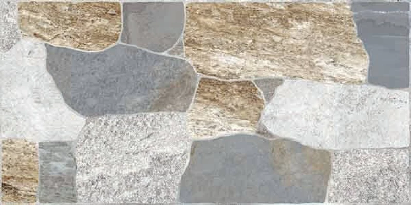 Πλακάκι Yucatan Grey (Γκρι) 30Χ60 8790 Απομίμηση Πέτρας