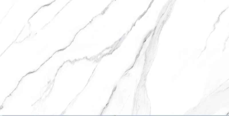 Πλακάκι Tropical Statuario Grey 60Χ120 Λευκό Γυαλιστερό
