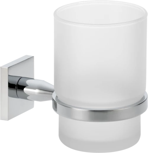 Ποτηροθήκη Μπάνιου Επίτοιχη Verdi Delta 306.05.22 Χρωμέ