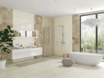 Πλακάκι Botticino Beige 4725 25,5x75,5 Μπεζ Γυαλιστερό