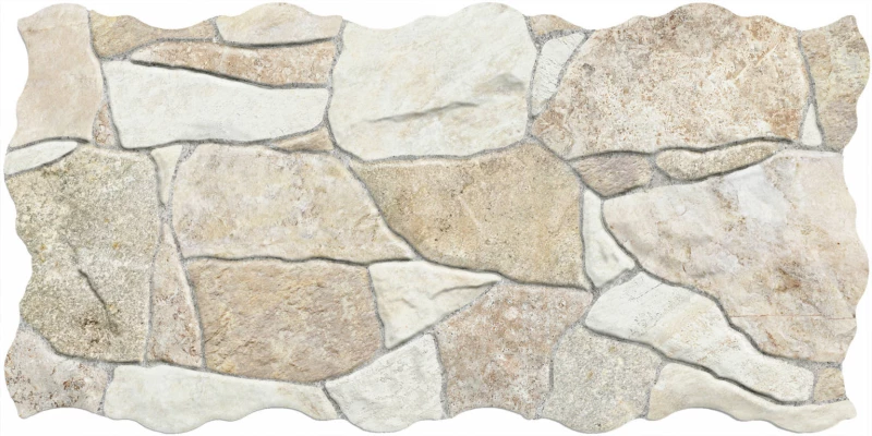Πλακάκι Keros Belcaire Beige 23×46 Απομίμηση Πέτρας