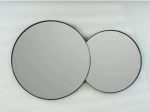 Κρεμαστός Καθρέπτης Double Eye 117X70 εκ. χωρίς Led Bronze (Μπρονζέ)