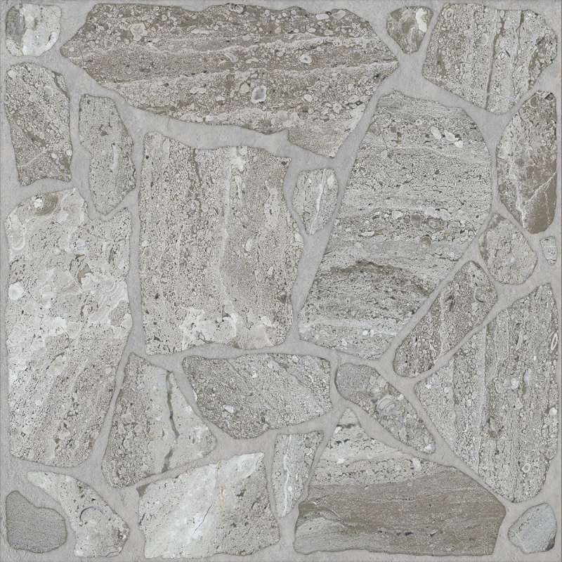 Πλακάκι Debris 33,3Χ33,3 Grey 9741
