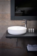 Επικαθήμενος Νιπτήρας Μπάνιου Φ44 Adamidis Cupa 44X 0105047776 Λευκό