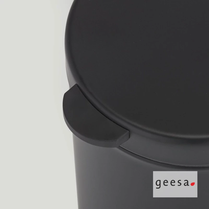 Επίτοιχο Χαρτοδοχείο Ορειχάλκινο 3L Geesa 644-400 Black Matt