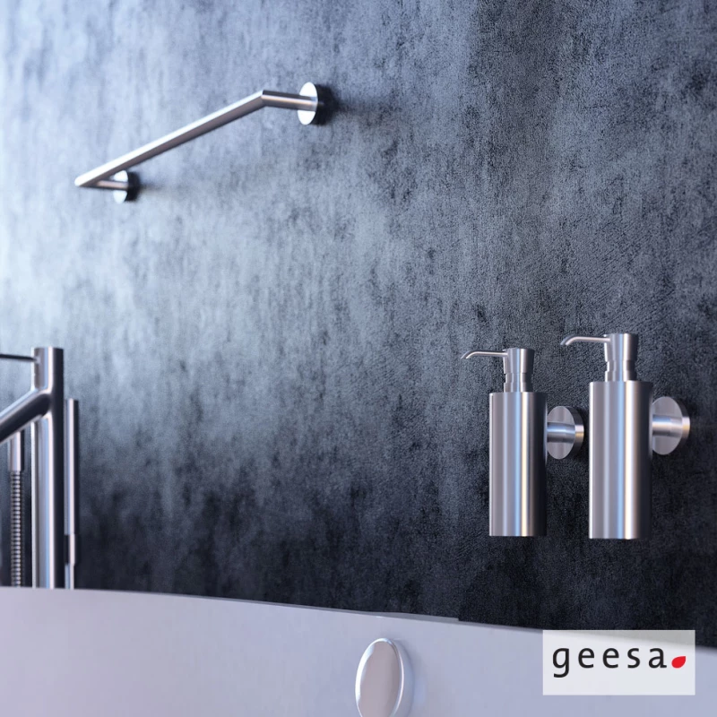Πετσετοκρεμάστρα Μονή 60 εκ. Geesa Nemox 6507/60-110 Inox
