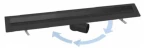 Κανάλι Ντουζιέρας 40cm Viospiral 70-09594/S Μαύρο