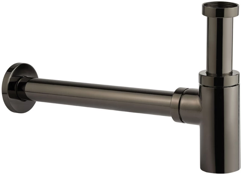 Σιφών νιπτήρος Armando Vicario Slim Black Chrome 900126-405