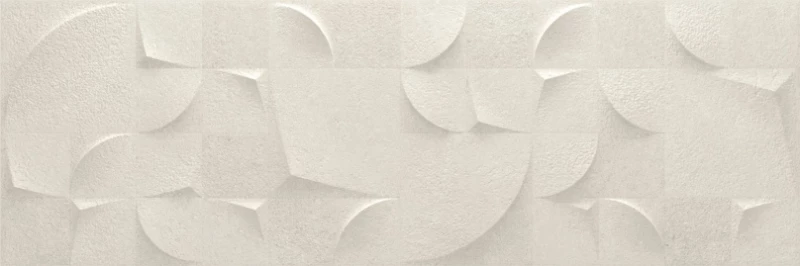 Πλακάκι Shape Icon Pearl (Ανοιχτό Γκρι) 30x90 Rectificado