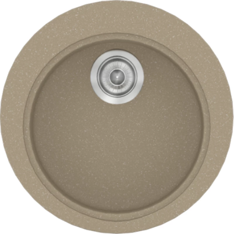 Νεροχύτης Γρανιτένιος Sanitec Classic Granite 316  (Ø48) Βαρέως Τύπου Granite Taupe 42
