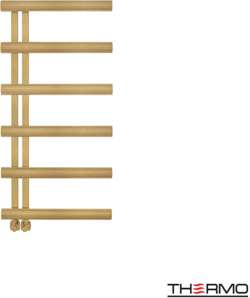 Θερμαντικό Σώμα Λουτρού Thermo Accent ACC10050-211 Gold Brushed 100x50cm