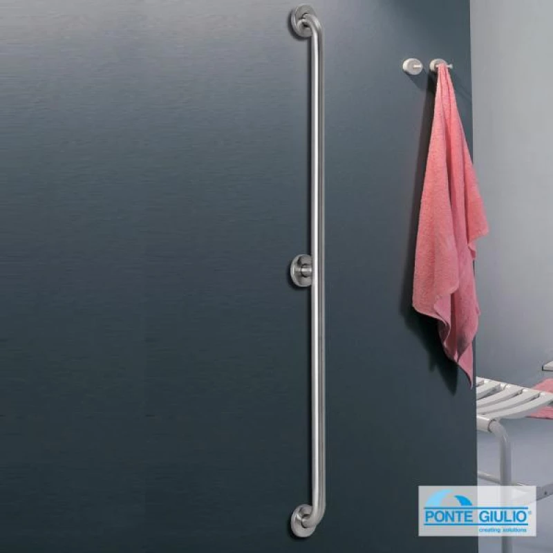 Λαβή Τοίχου Στήριξης Κάθετη Α.Μ.Ε.Α. 140cm Ponte Giulio Inox G56-JAS-11
