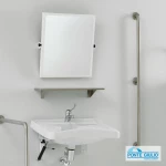 Λαβή Τοίχου Στήριξης Κάθετη Α.Μ.Ε.Α. 140cm Ponte Giulio Inox G56-JAS-11