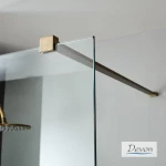 Διαχωριστικό Ντους Devon Iwis Walk In IW80C-221 80cm Χ 200cm Bronze Brushed