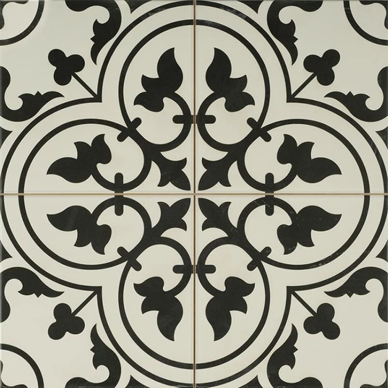 Πλακάκι Ledbury Charcoal Black 45x45 Pre-Cut