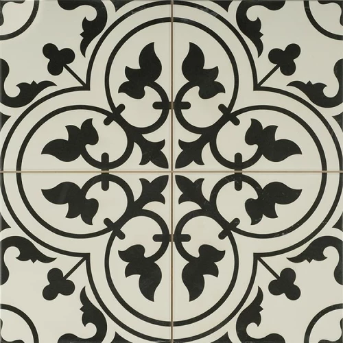 Πλακάκι Ledbury Charcoal Black 45x45 Pre-Cut